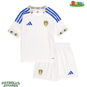 Leeds United Hemmaställ Barn 2025-26 Kortärmad (+ Korta byxor)
